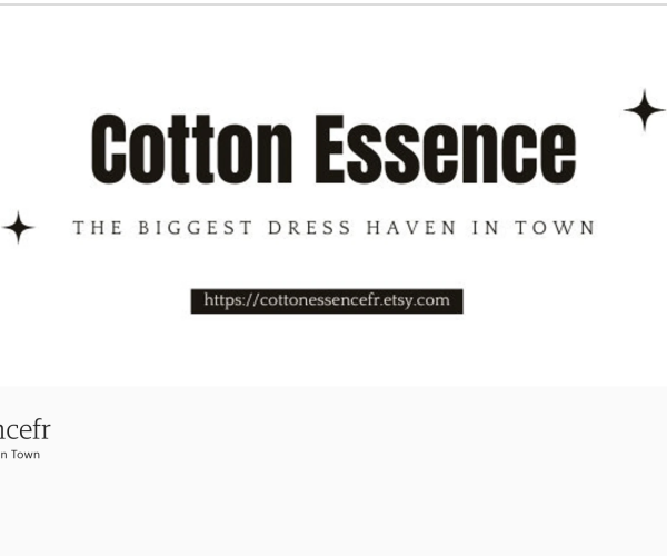 Etsy Cotton ESSENCEFR