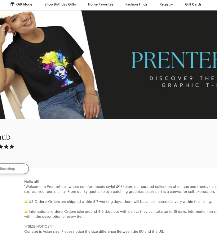 Etsy Prenter HUB